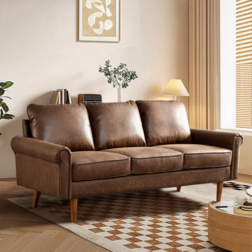 73.6'' Mid Century Style Sofa 3 Seater
