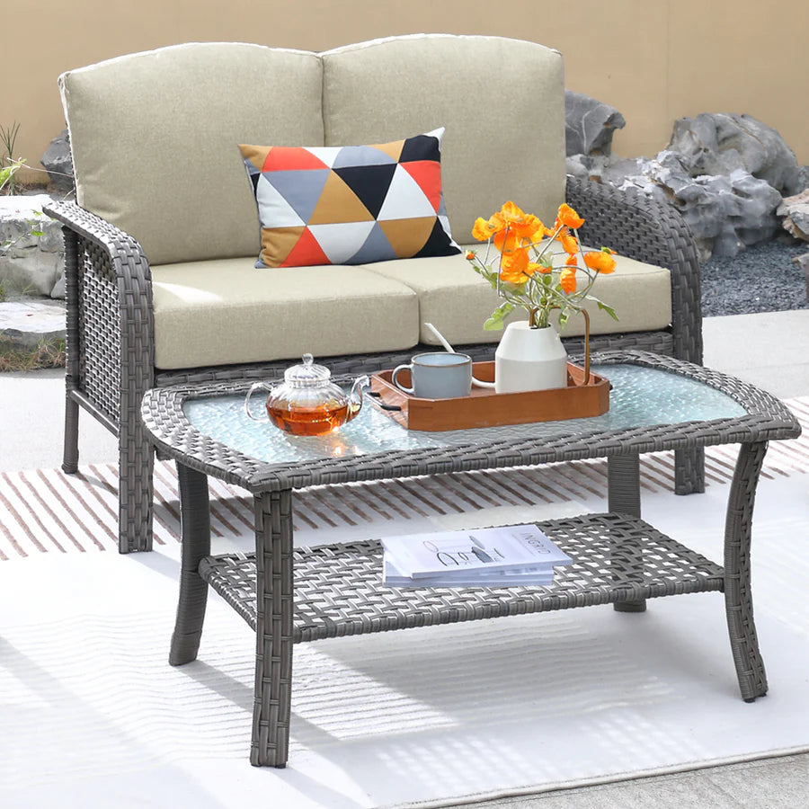 NDS Series - Outdoor Loveseat Set, 2-Piece