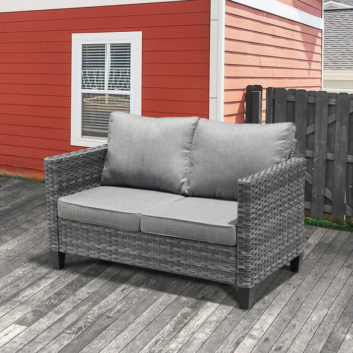 Outdoor Loveseat New Vultros High BackShape Armrest