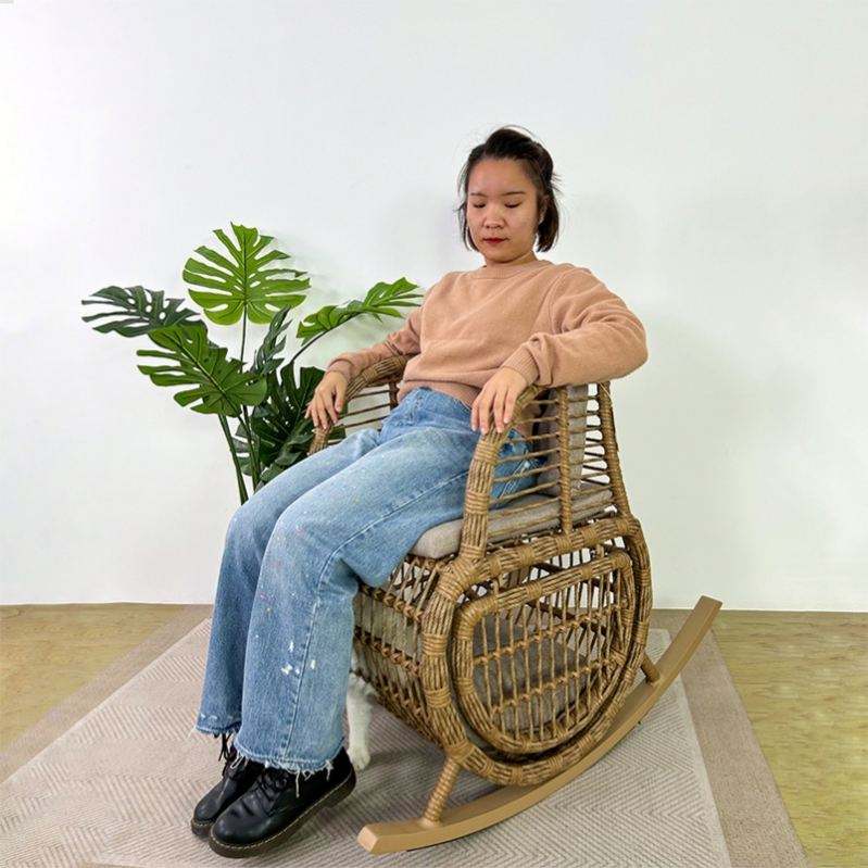 Pet Friendly Woven Chairs Cat Beds Dog Beds Home Casual Storage Furniture Pet Shared Furniture