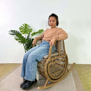 Pet Friendly Woven Chairs Cat Beds Dog Beds Home Casual Storage Furniture Pet Shared Furniture