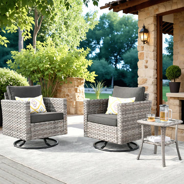 Rocking Chair Outdoor Table and Chairs matching BBR broad handrails series
