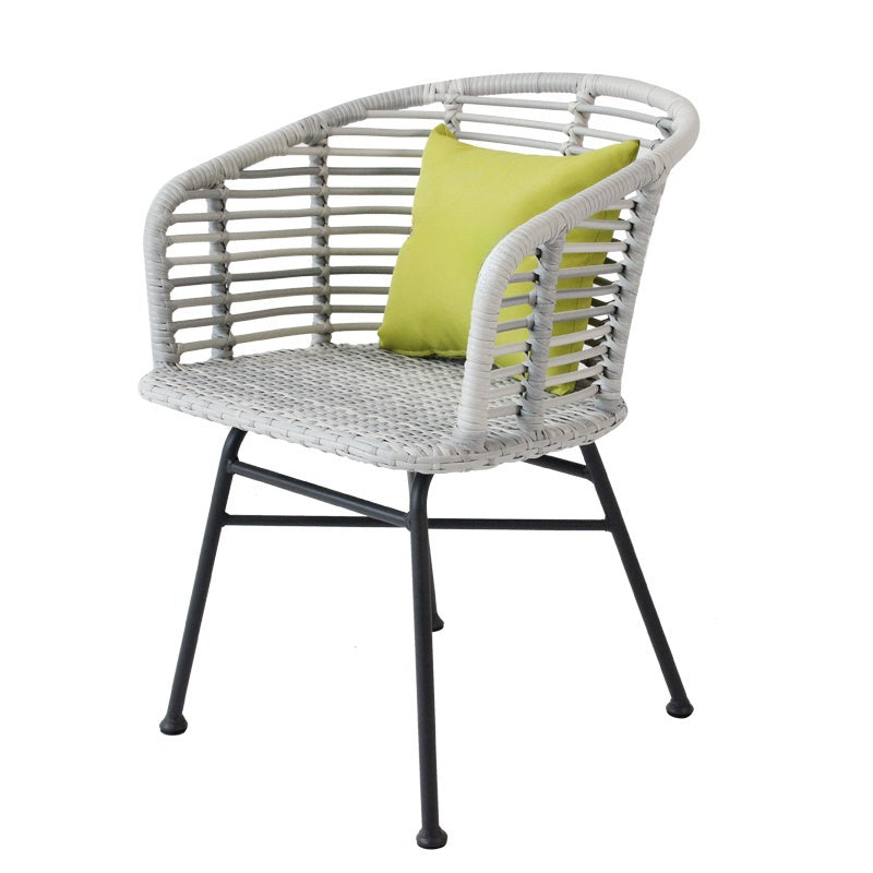 Outdoor Furniture Set: Garden Rattan Chairs for Outdoor Relaxation Waterproof and UV-Resistant Woven Rattan Table and Chairs for Patio and Balcony