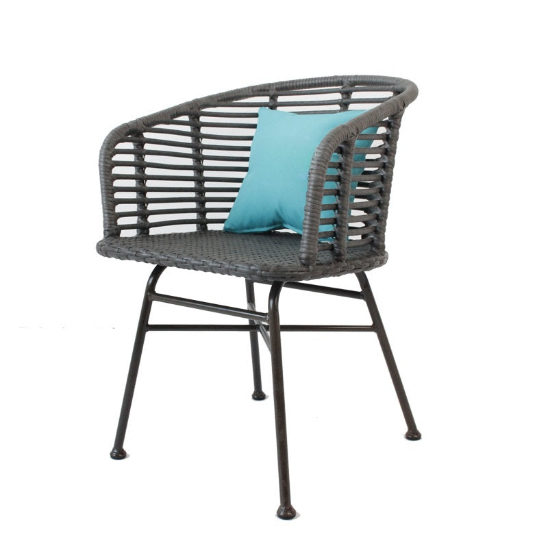 Outdoor Furniture Set: Garden Rattan Chairs for Outdoor Relaxation Waterproof and UV-Resistant Woven Rattan Table and Chairs for Patio and Balcony