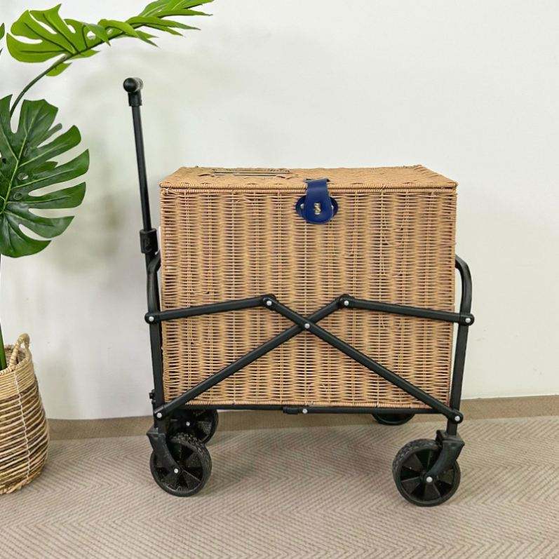 Knitting Pet Carrier Suitcase Bag Luggage with Mat and Handle Airline Approved on Wheels Stroller Trolley