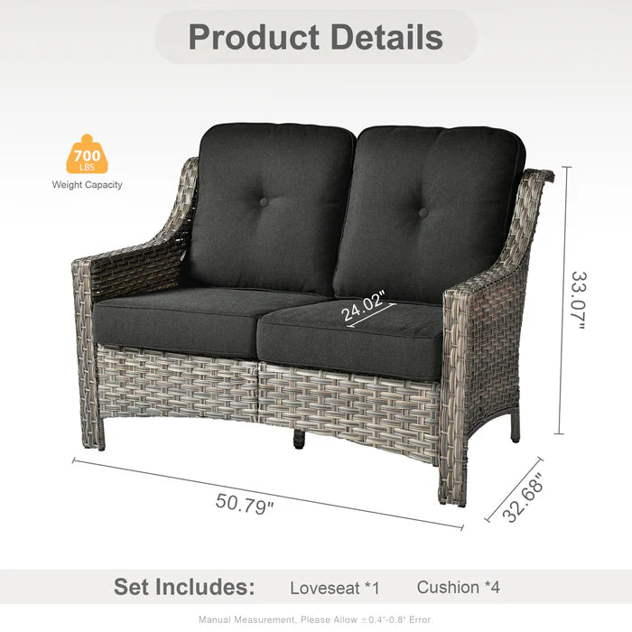 Outdoor Loveseat PAD Series