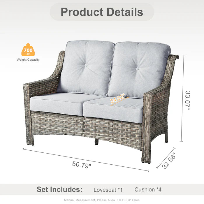 Outdoor Loveseat PAD Series