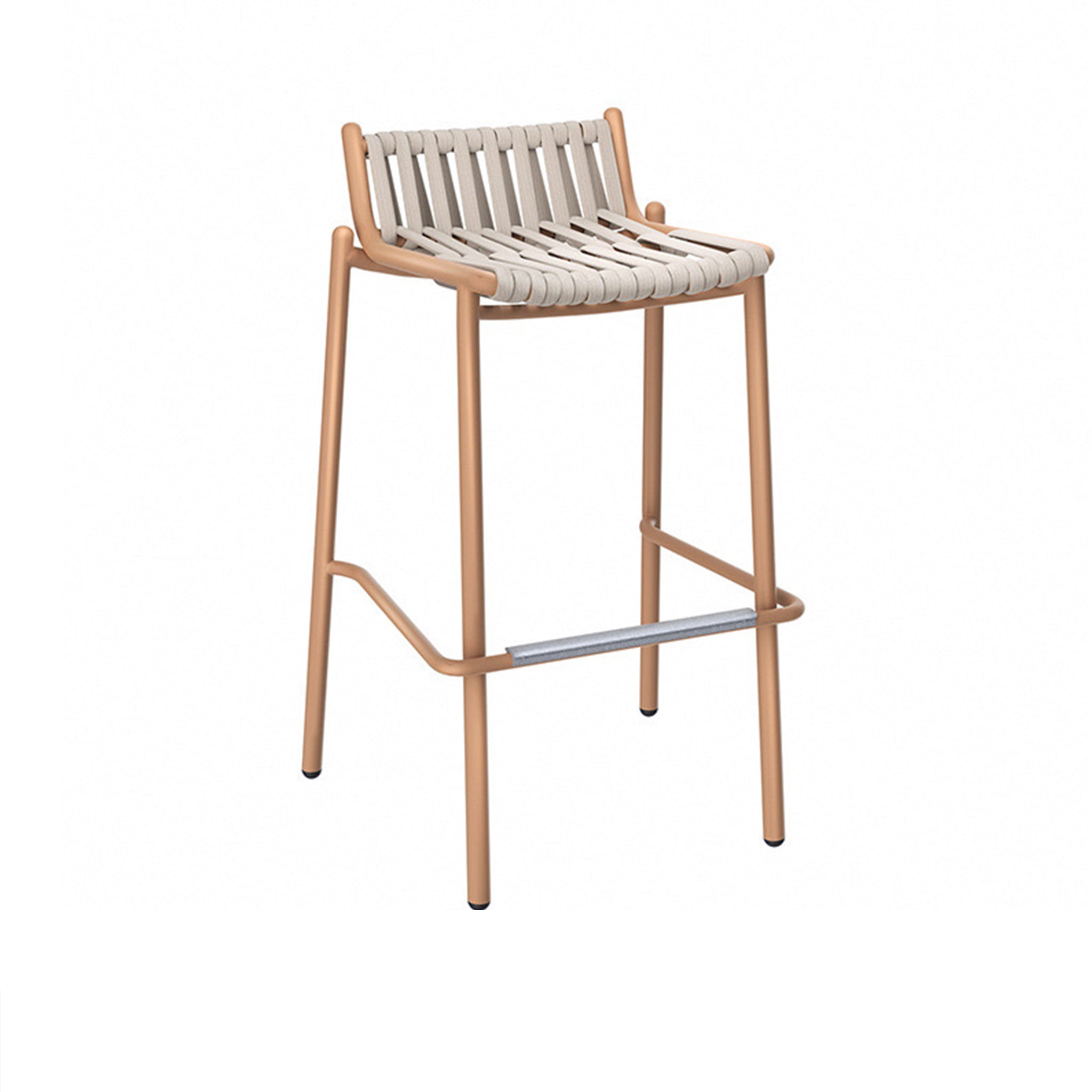 Outdoor table and chair rattan chair three-piece set courtyard garden terrace outdoor hotel restaurant bar counter coffee shop high-end