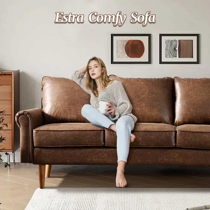 73.6'' Mid Century Style Sofa 3 Seater