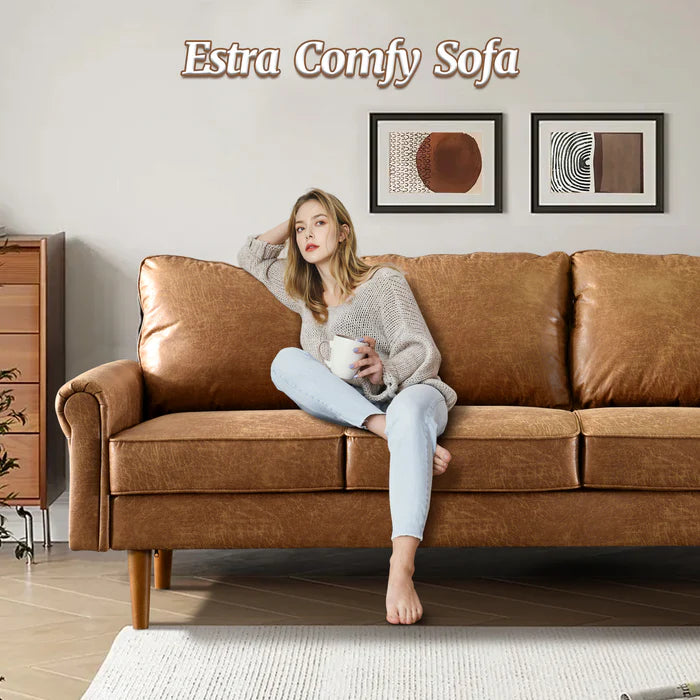 73.6'' Mid Century Style Sofa 3 Seater