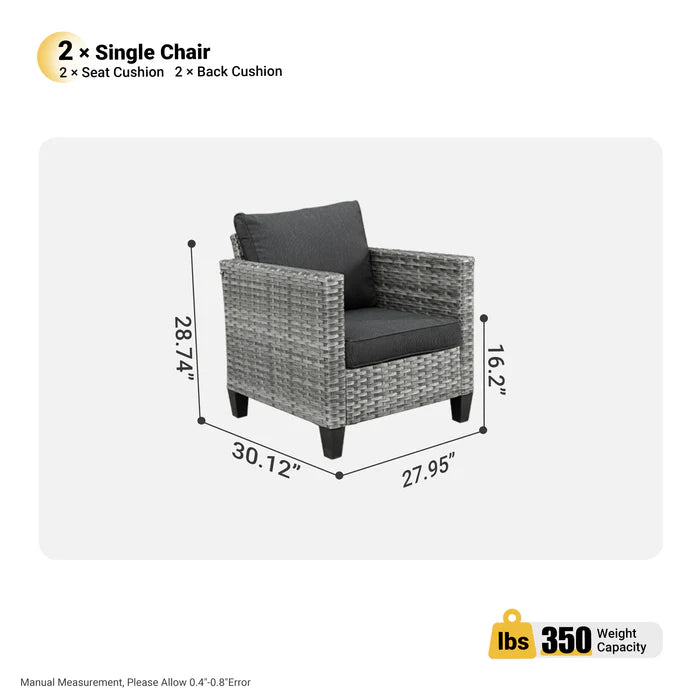 Series - Outdoor Single Chair * 2
