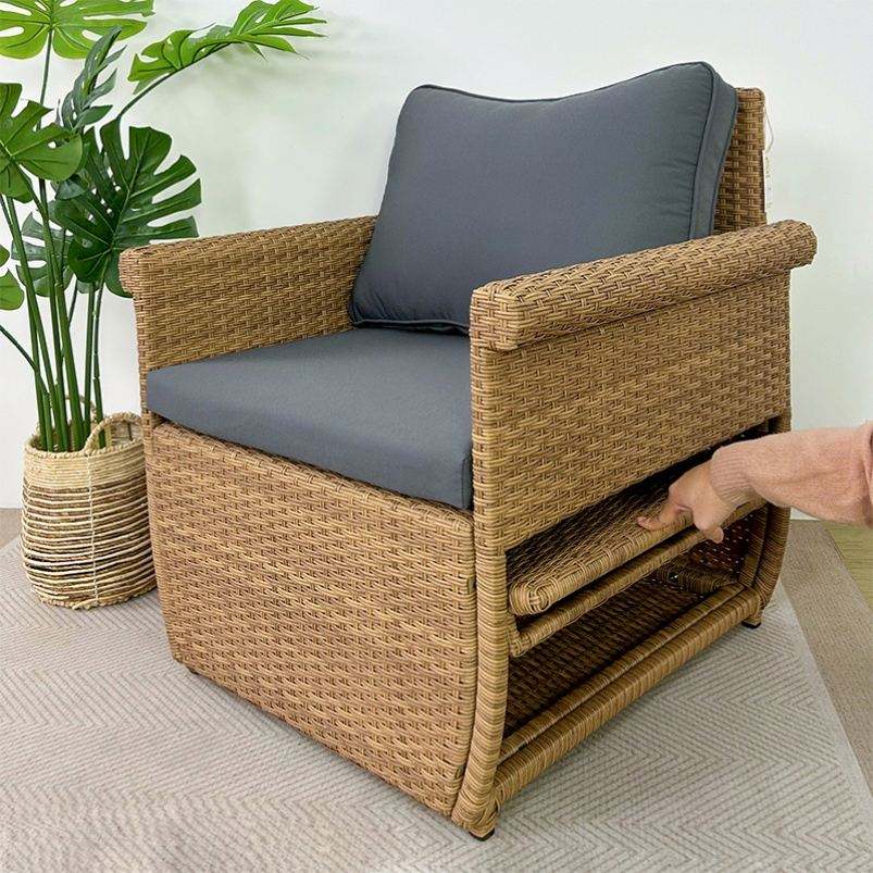 Modern Design Rattan Pet House for Dog and Cat Pet Bed Dog Cat Kennel People Pet Sharing Furniture