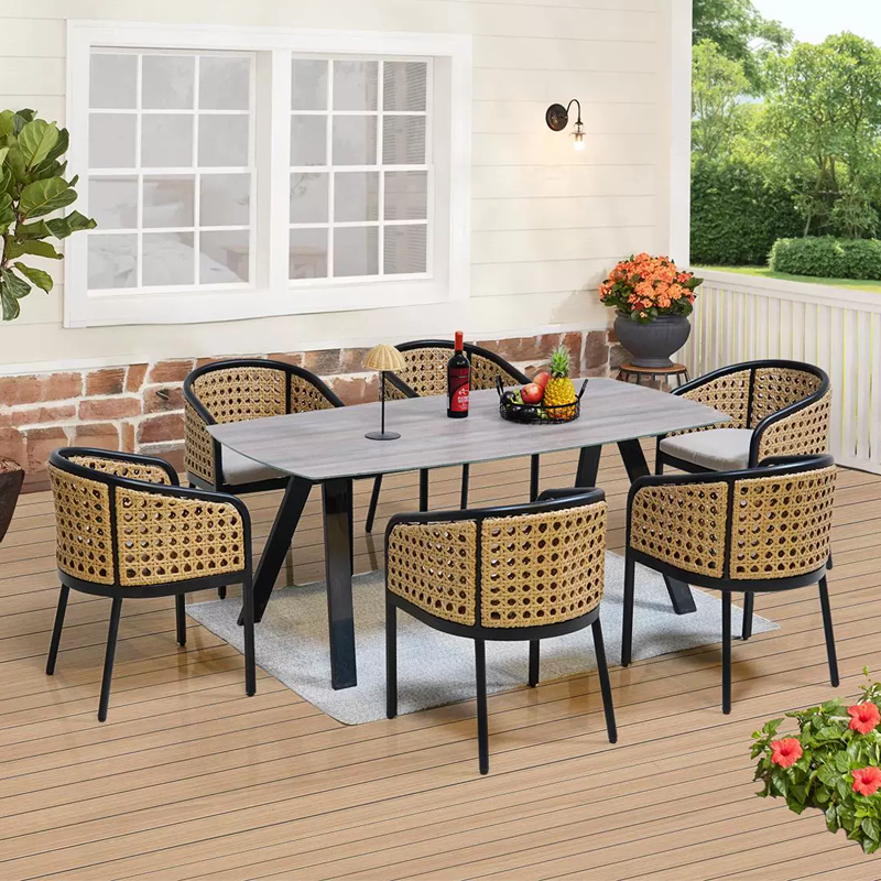 Outdoor Dining Set Garden Furniture Set Patio Dining Set Outdoor Dining Table and Chairs Balcony Furniture Set Garden Terrace Dining Set Party Dining Furniture