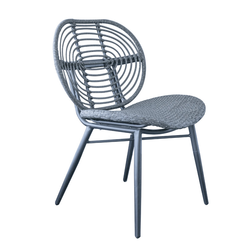 Balcony Outdoor Tea Table and Chair Combination Light Luxury Homestay Handmade Vine Weaving Chair Outdoor Courtyard Vine Chair