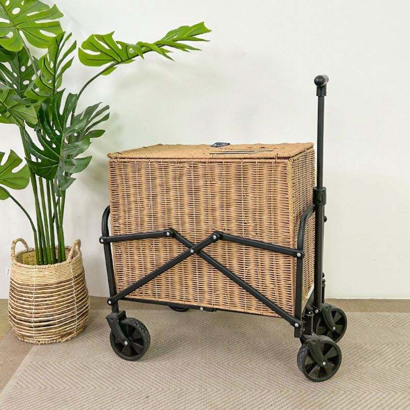 Knitting Pet Carrier Suitcase Bag Luggage with Mat and Handle Airline Approved on Wheels Stroller Trolley