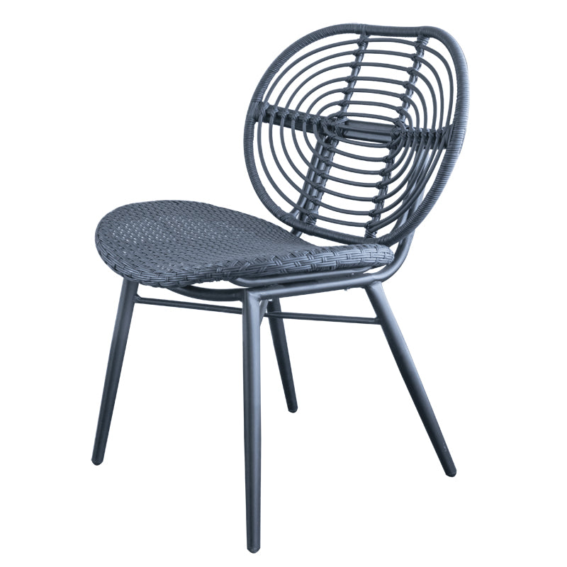 Balcony Outdoor Tea Table and Chair Combination Light Luxury Homestay Handmade Vine Weaving Chair Outdoor Courtyard Vine Chair