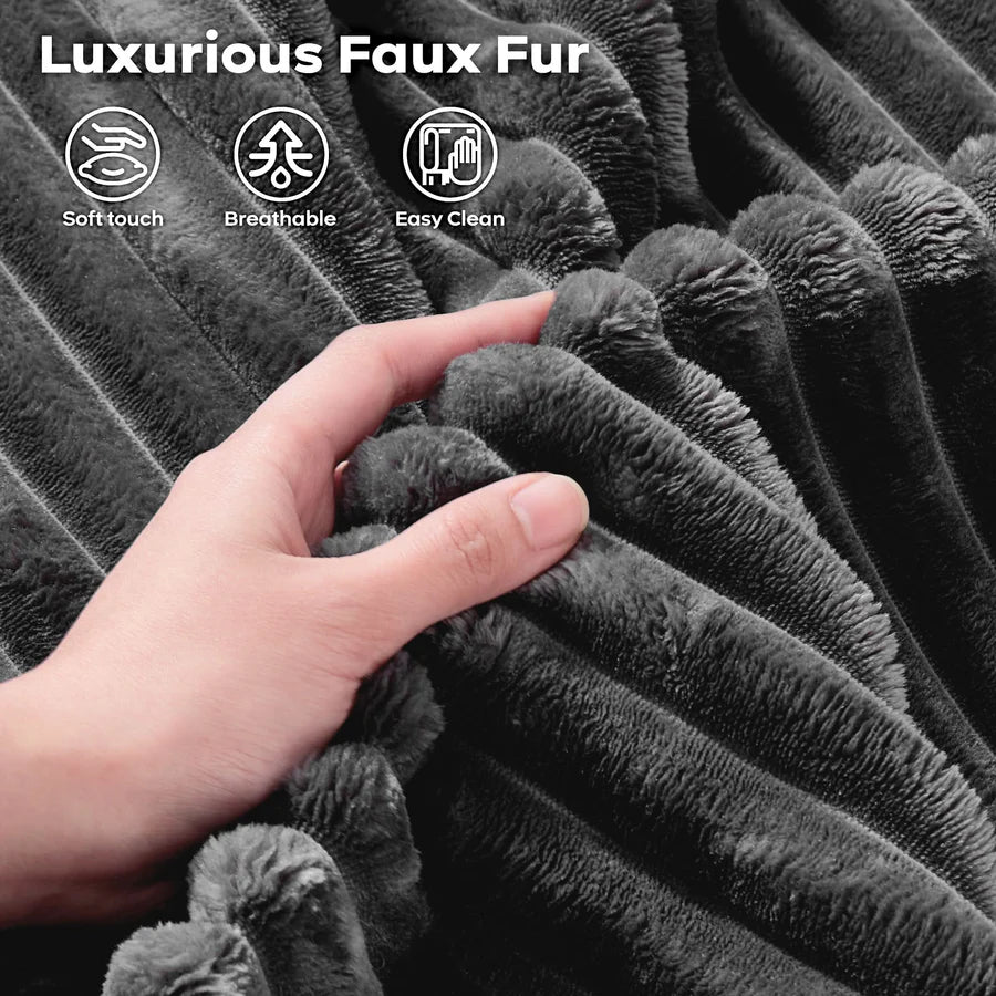 Living Room Modular Couch Corner Chair, 1 Wale Plush Corduroy Fabric