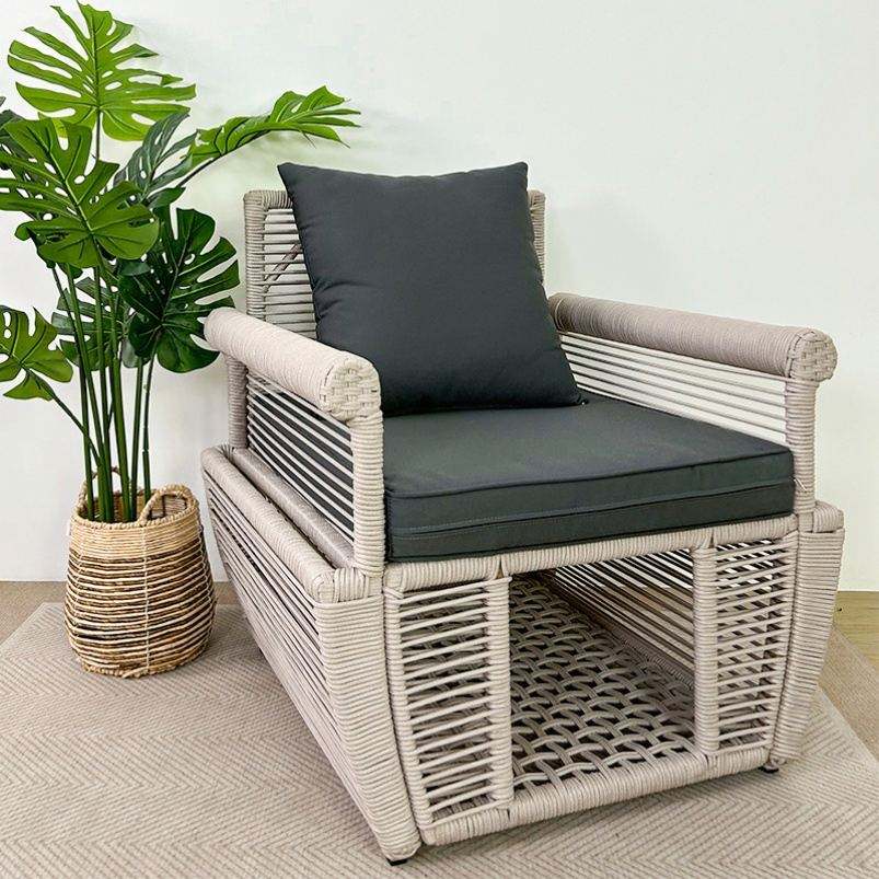 Indoor Luxury Casual Weaving Storage Chairs All Pet Room Furniture and Pet Sharing