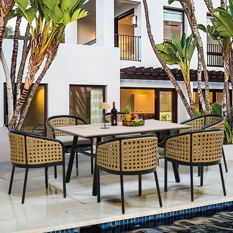 Outdoor Dining Set Garden Furniture Set Patio Dining Set Outdoor Dining Table and Chairs Balcony Furniture Set Garden Terrace Dining Set Party Dining Furniture