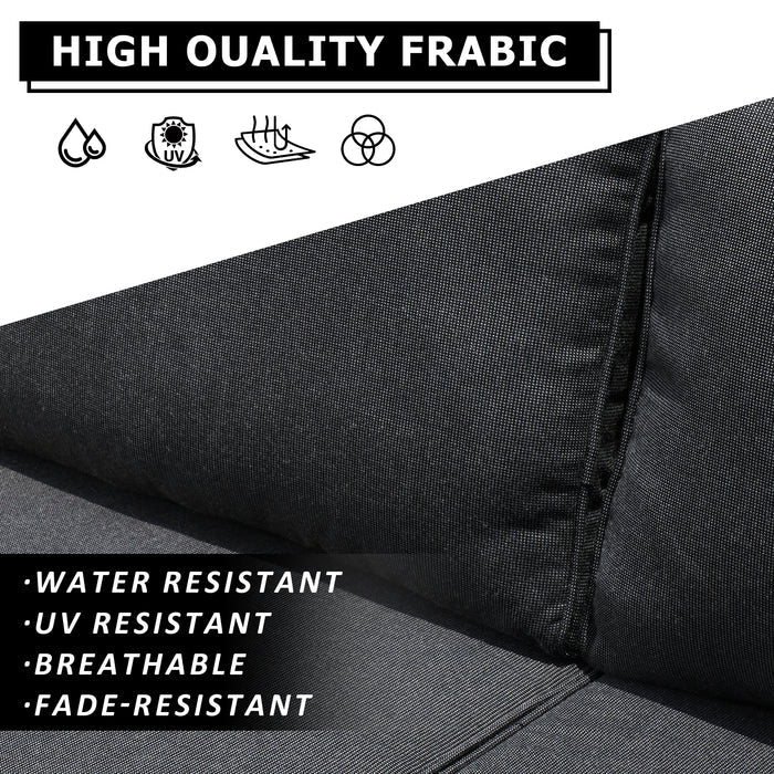 Outdoor Loveseat New Vultros High BackShape Armrest