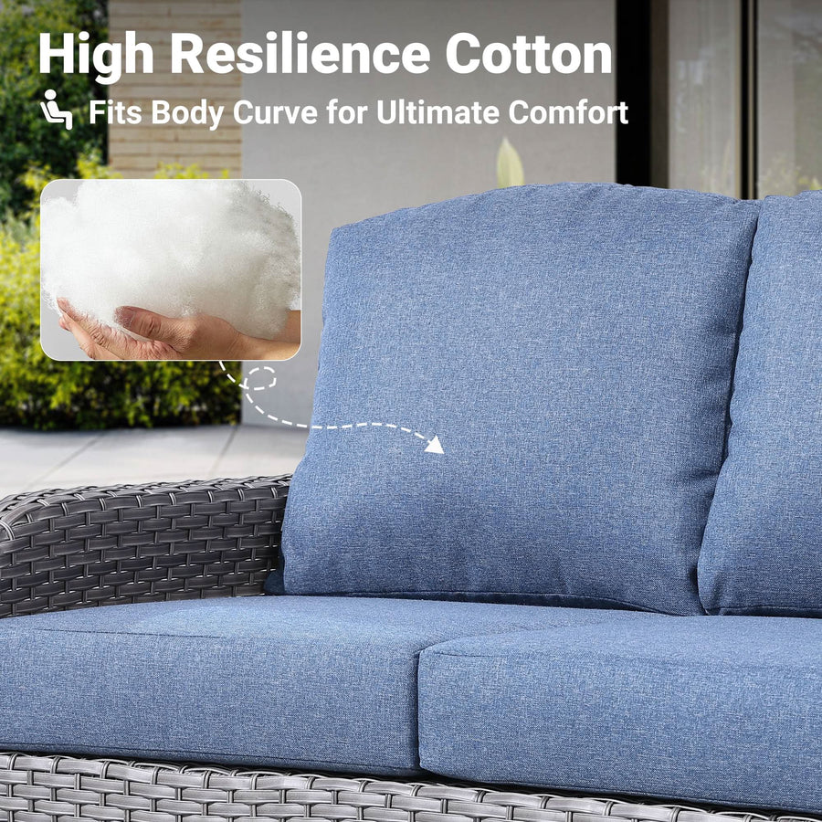 NDS Series - Outdoor Loveseat Set, 2-Piece