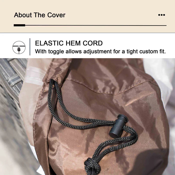 Outdoor Sofa Cover Waterproof for GRS/DAR Series (Refer to the Dimension in Description)