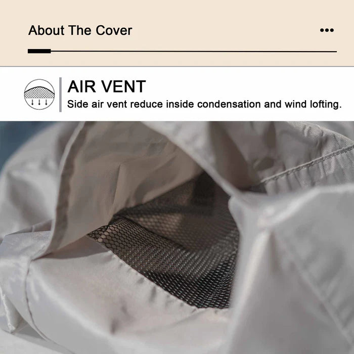 Outdoor Sofa Cover Waterproof for GRS/DAR Series (Refer to the Dimension in Description)